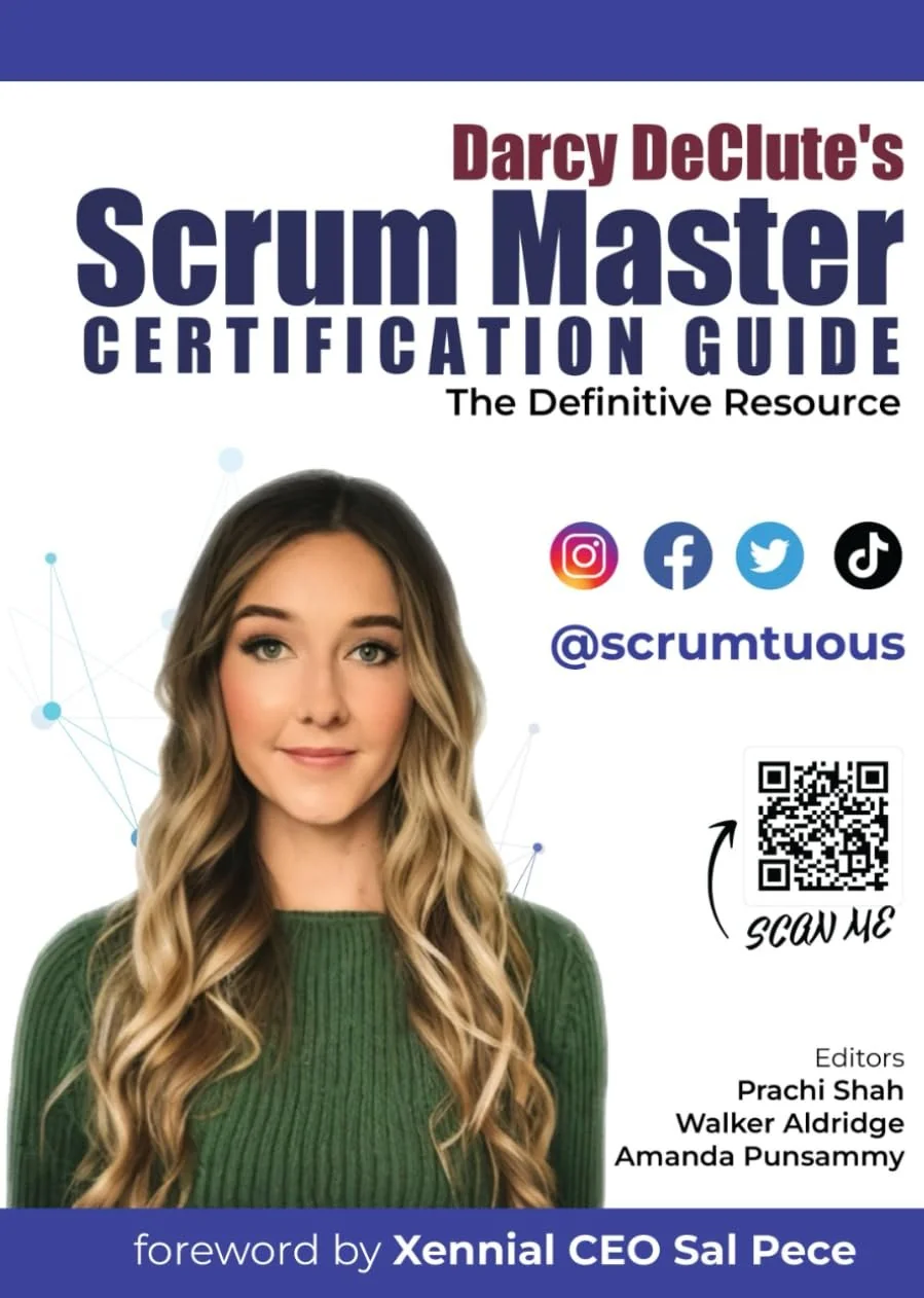 Cover of Darcy DeClute's Scrum Master Certification Guide